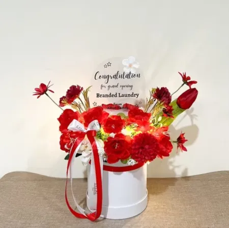 Bloom Box Akrilik Ucapan Grand Opening Kepulauan Selayar