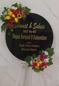 Papan Akrilik Ucapan Ulang Tahun Kepulauan Selayar